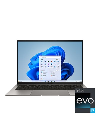 Buy Zenbook OLED S13 UX5304VA-OLEDI7T Slim Laptop, i7-1355U 16GB LPDDR5 1TB PCIE 4.0 Performance, WIN11 HOME, 13.3-inch, 2.8K 16:10 60Hz/0.2ms, FHD Webcam, Backlit English/Arabic Basalt Grey in Egypt