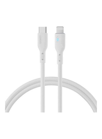 Buy Usb C to Lightning Cable 20W PD iPhone 14 Pro Max Fast Charging Data Transfer Power Delivery For iPhone 13 12 11 Pro Max XR White in Egypt