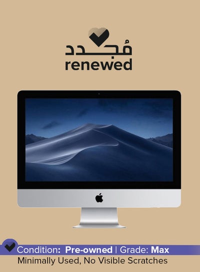 اشتري Renewed - All-in-one iMAC (2015) With 27-inch 5K Display,Core i5 Processor/8GB RAM & 128GB SSD/2TB HDD/AMD Radeon 2GB With Wire Keyboard & Mouse English Silver في الامارات