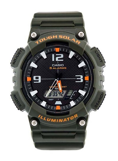 Buy Men's Resin Analog & Digital Wrist Watch AQ-S810W-3AVDF - 46 mm - Green in UAE