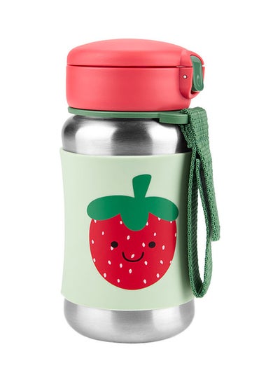 Buy Spark Style SS Straw Bottle -Strawberry in UAE