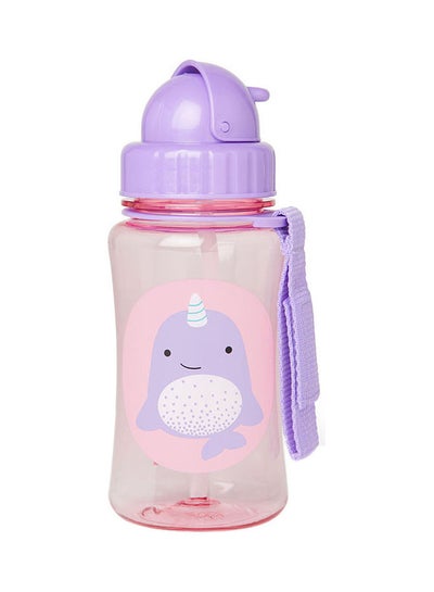 Buy Zoo Straw Bottle Narwhal in UAE