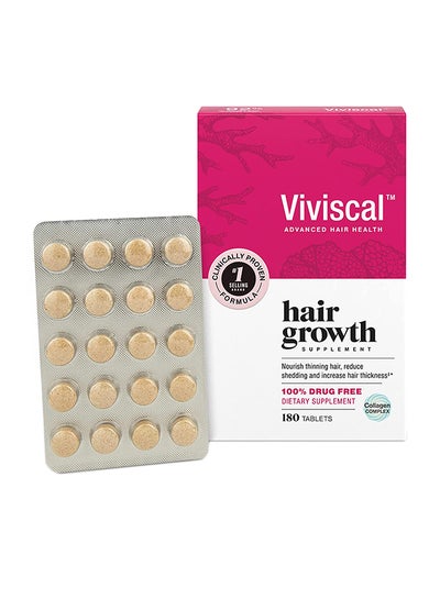 Buy Advanced Healthy Hair Supplement - 180 Tablets in Saudi Arabia