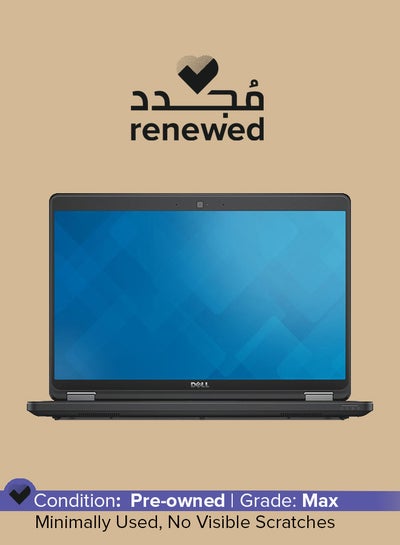 اشتري Renewed - Latitude 5450 (2014) Laptop With 14-Inch Display, Intel Core i7 Processor/5th Gen/8GB RAM/256GB SSD/Intel HD Graphics/ English/Arabic Black في السعودية