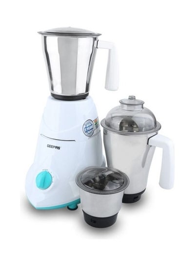 Buy 3-In-1 Electric Mixer Grinder With Stainless  Steel Jars 1.2 L 550.0 W GSB5080 White/Blue/Silver in Saudi Arabia