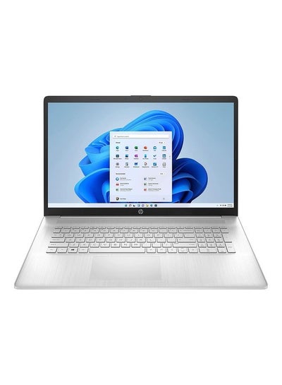 Buy 17-cn0023dx Laptop With 17.3-Inch Display, Core i5-1135G7/8GB RAM/256GB SSD/Intel Iris Xe Graphics/Windows 11 English/Arabic Silver in UAE