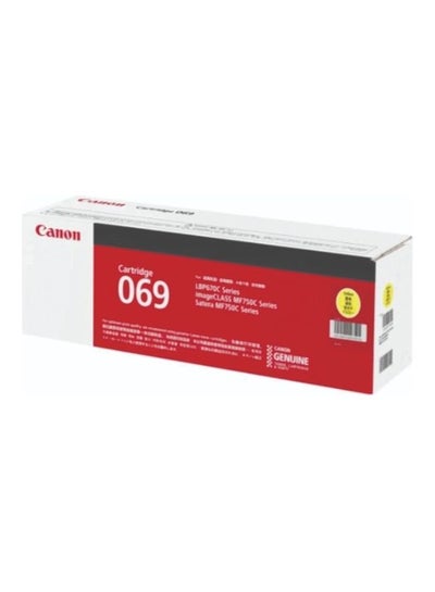 Buy 069 Laser Toner Cartridge 5091C002 Yellow in UAE
