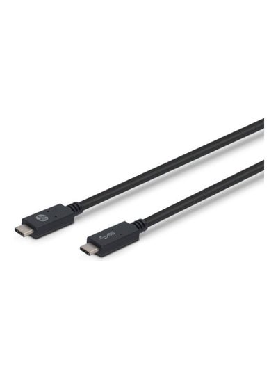 Buy Type-C To Type-C Cable PD 1M 60W Black in Egypt