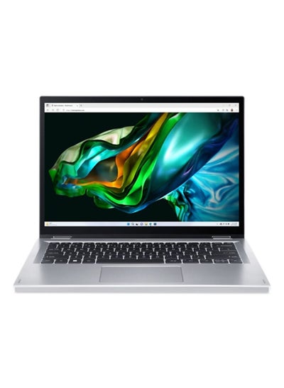 Buy Aspire 5 Spin Convertible Laptop With 14-inch Display,Core i3-N305 Processor /4 GB RAM /256GB SSD/Windows 11/Intel UHD Graphics English/Arabic Silver in Saudi Arabia