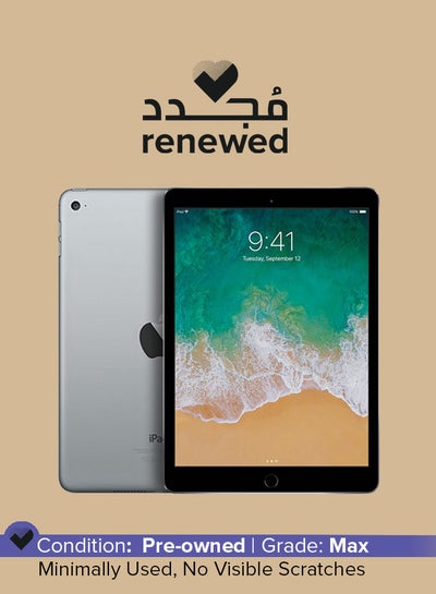 اشتري Renewed - iPad Air 2 9.7inch, 32GB, Wi-Fi Space Gray With FaceTime في السعودية