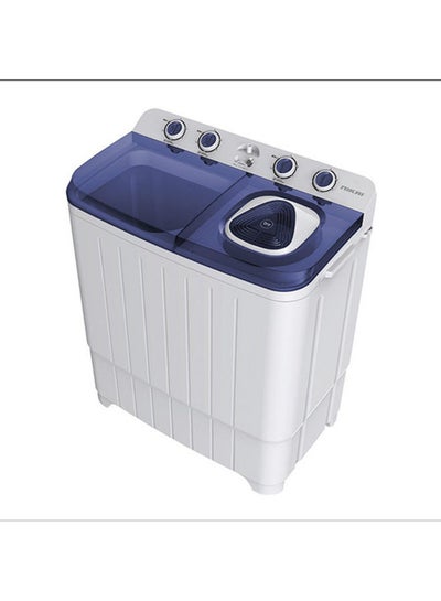 اشتري Twin Tub Semi Automatic Washing Machine NWM700SPN8B Cream White في الامارات