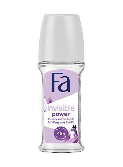 Buy Invisible Power Roll-On Clear 50ml in Saudi Arabia