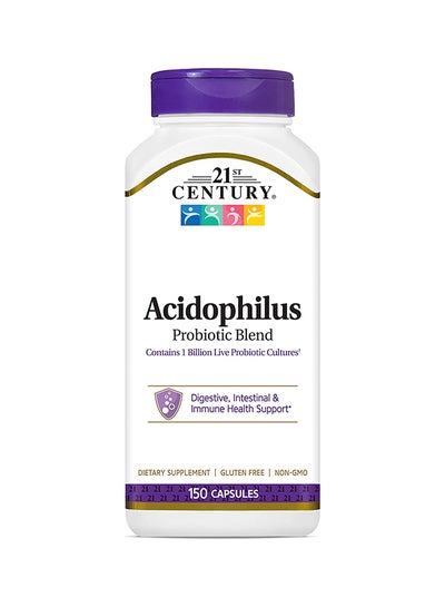 Buy Acidophilus Probiotic Blend Dietary Supplement - 150 Capsules in UAE