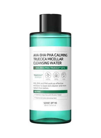 Buy AHA-BHA-PHA Calming Truecica Micellar Cleansing Water Clear 300ml in Saudi Arabia