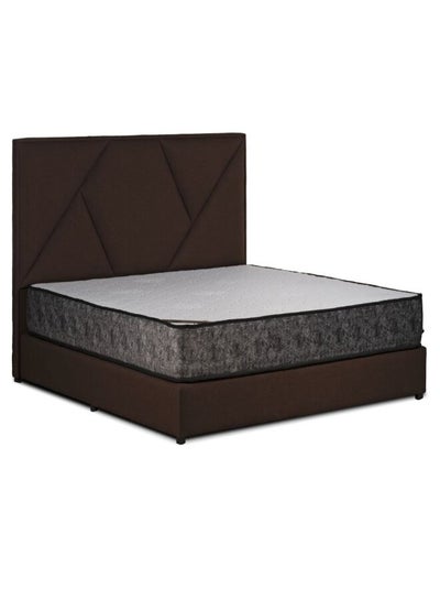 Buy Prime Bed Mattress 12 Layers White/Grey 200X200cm in Saudi Arabia