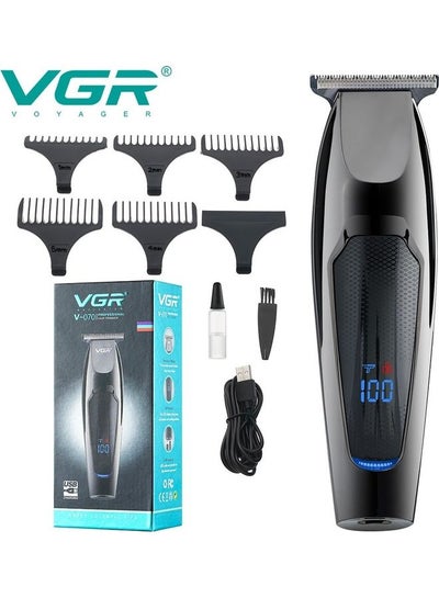 Buy Rechаrɡеable Waterproof Hair Trimmer Black 700grams in Egypt