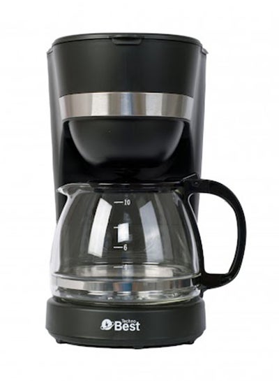 Buy Coffee Maker 1.25 L 600.0 W BCM-001 Black in Saudi Arabia