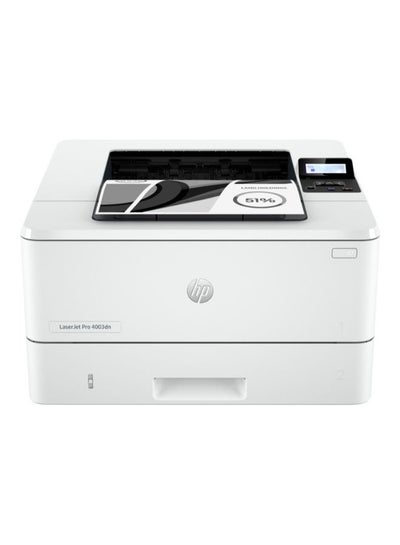 Buy LaserJet Pro 4003dn Printer White in UAE