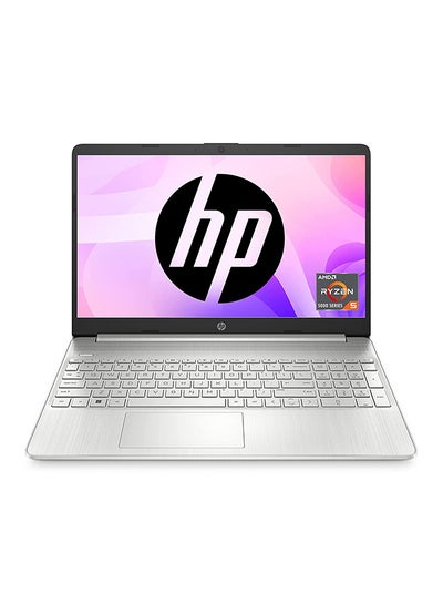 اشتري 2023 Latest Model  Thin & Portable 15 Laptop With 15.6-Inch Display, AMD Ryzen 5 5500U Processor/16GB RAM/512 GB SSD/AMD Radeon Graphics/Windows 11 English Silver في الامارات
