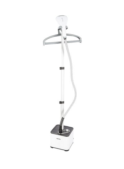 Buy Garment Steamer Thermostat Protection1.3L Water Tank Powerful Steam Aluminium Pole Heating Time: 35-45 Seconds 11 Positions 1.3 L 2000.0 W GGS25033 White/Grey in UAE