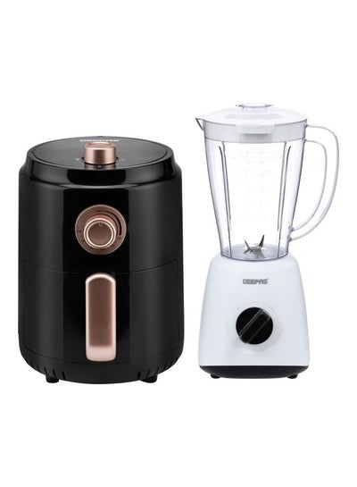 Buy Air Fryer with Two Speed Multi Functional Blender 1.8 L 1500.0 W GAF37516/GSB9894 Black/White in UAE