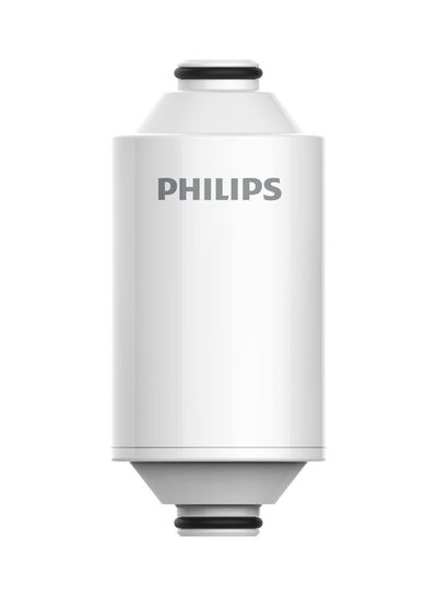 Buy Philips Water Shower Filter Replacement Cartridge Suitable AWP175 White in UAE