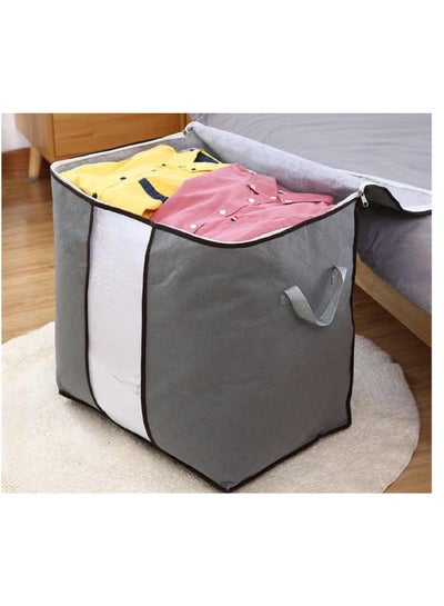 Buy Large Clothes Storage Bag Organizer Multicolour in Egypt