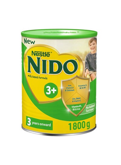 Buy Nestle Nido Three Plus Dha 1800 Grams 1800grams in UAE