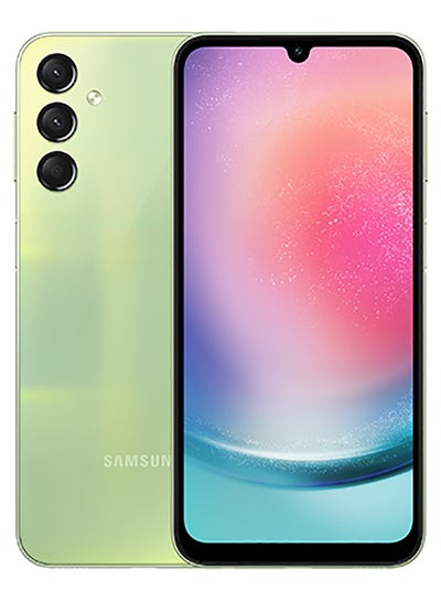 اشتري Galaxy A24 Dual Sim Light Green 8GB RAM 128GB 4G - Middle East Version في الامارات