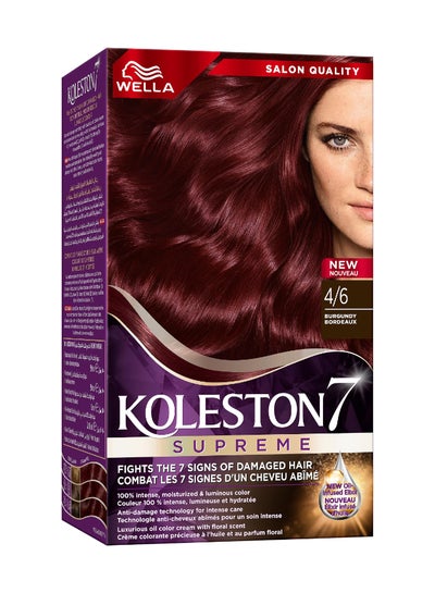 Buy Koleston Supreme Hair Color 4/6 Burgundy in UAE