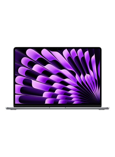 اشتري شاشة MacBook Air MQKQ3 مقاس 15 بوصة، وشريحة Apple M2 مع وحدة معالجة مركزية 8 النواة ووحدة معالجة رسومات غرافيك 10 نواة، ومحرك أقراص SSD سعة 512 جيجابايت، ولوحة مفاتيح باللغة الإنجليزية والعربية، رمادي فضائي رمادي فلكي في الامارات