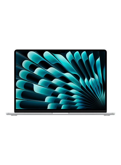 Buy MacBook Air MQKR3 15-Inch Display, Apple M2 Chip with 8-Core CPU And 10-Core GPU, 256GB SSD, English Arabic Keyboard Silver in UAE