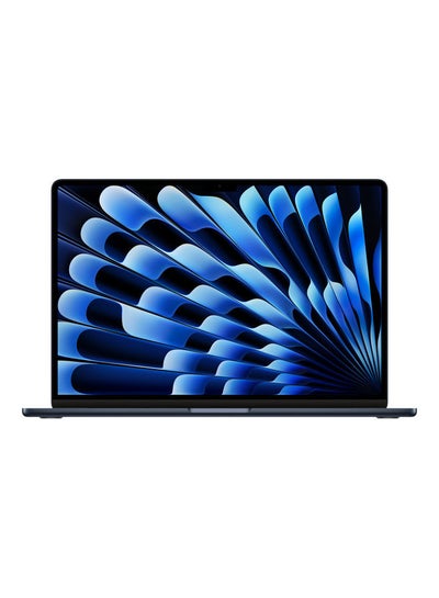 Buy MacBook Air MQKW3 15-Inch Display, Apple M2 Chip with 8-Core CPU And 10-Core GPU, 256GB SSD, English Arabic Keyboard Midnight in Saudi Arabia