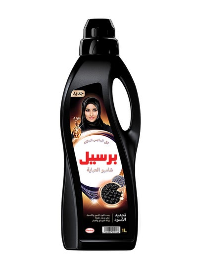 Buy Abaya Shampoo Liquid Detergent For Black Colour Protection And Long Lasting Fragrance Oud Black 1Liters in UAE