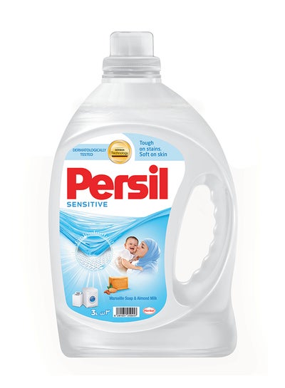 Buy Sensitive And Baby Liquid Laundry Detergent With A Mild Fregnance Clear 3Liters in UAE