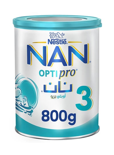 Buy Nan Optipro 3 Growing-up Powder Milk 800g 800grams in UAE