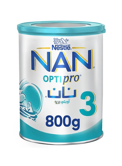 Buy Nan Optipro 3 Growing-up Powder Milk 800grams in UAE