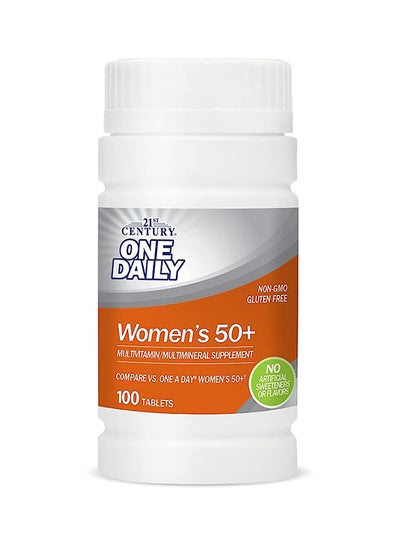 اشتري 21st CENTURY One Daily Women's Multivitamin And Multimineral Supplement 100 Tablets في الامارات