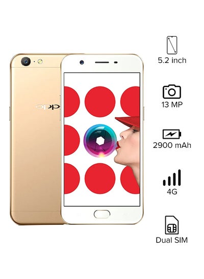 Buy A57 Dual SIM Gold 32GB 4G LTE in UAE