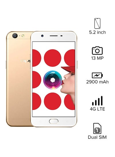 Buy A57 Dual SIM Gold 32GB 3GB RAM 4G LTE in UAE