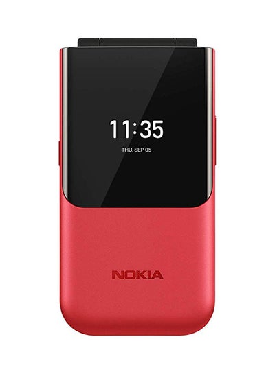 Buy 2720 Flip Phone Red 512MB RAM 4GB 4G LTE in Saudi Arabia
