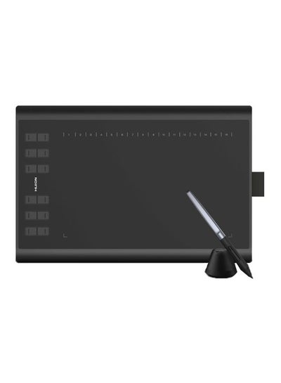 Buy Inspiroy H1060P Graphics Drawing Tablet with 8192 Pressure Sensitivity Battery-Free Stylus and 12 Customized Hot Keys, 10 x 6.25 inches Digital Art Tablet for Mac, Windows PC and Android in UAE