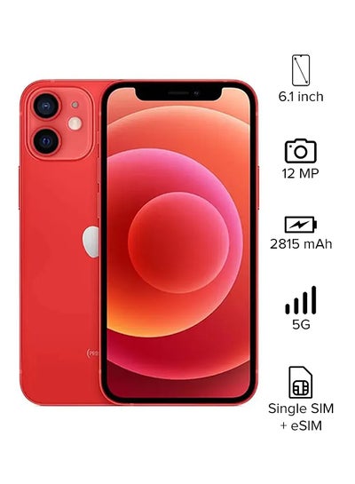 Buy iPhone 12 With Facetime 128GB (Product) Red 5G - International Specs in Saudi Arabia