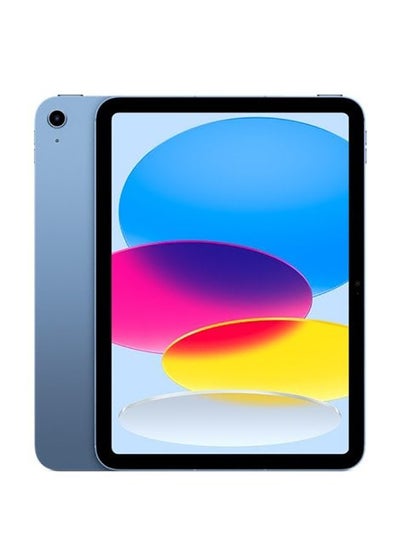 Buy iPad 2022 (10th Gen) 10.9 inch Blue 64GB 5G - International Version in Saudi Arabia