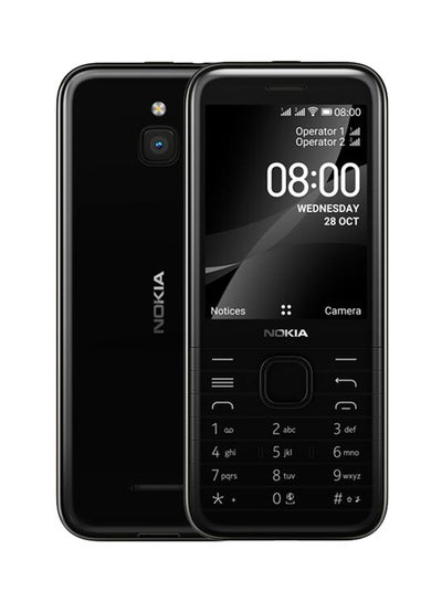 Buy 8000 Dual SIM Black 512MB RAM 4GB 4G LTE in UAE