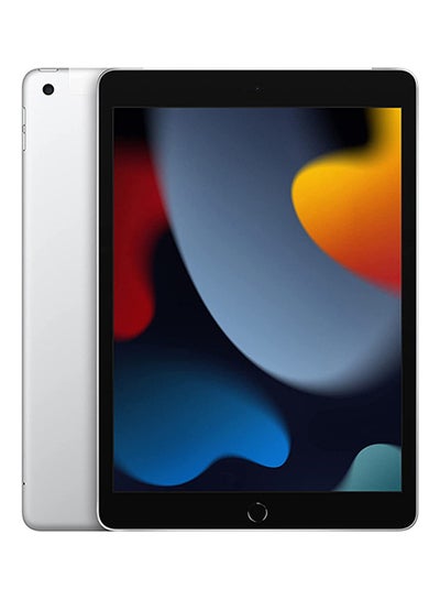 Buy iPad 2021 (9th Generation) 10.2-Inch, 256GB, WiFi, Silver With Facetime - Middle East Version in Egypt