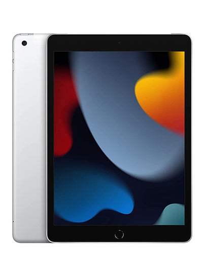 Buy iPad 2021 (9th Generation) 10.2-Inch, 64GB, WiFi, Silver With Facetime - Middle East Version in Egypt