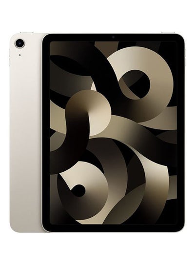 Buy iPad Air 2022 (5th Generation) 10.9-inch 64GB Wi-Fi Starlight - Middle East Version in UAE