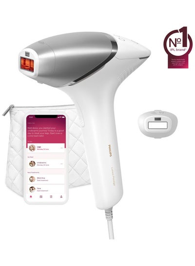 اشتري IPL Hair Removal Device with SenseIQ BRI940/00, 2 Years Warranty White/Silver في الامارات