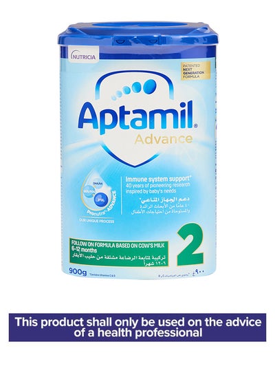 Buy Advance 2+ Milk Powder, 6-12 Months 900grams in UAE